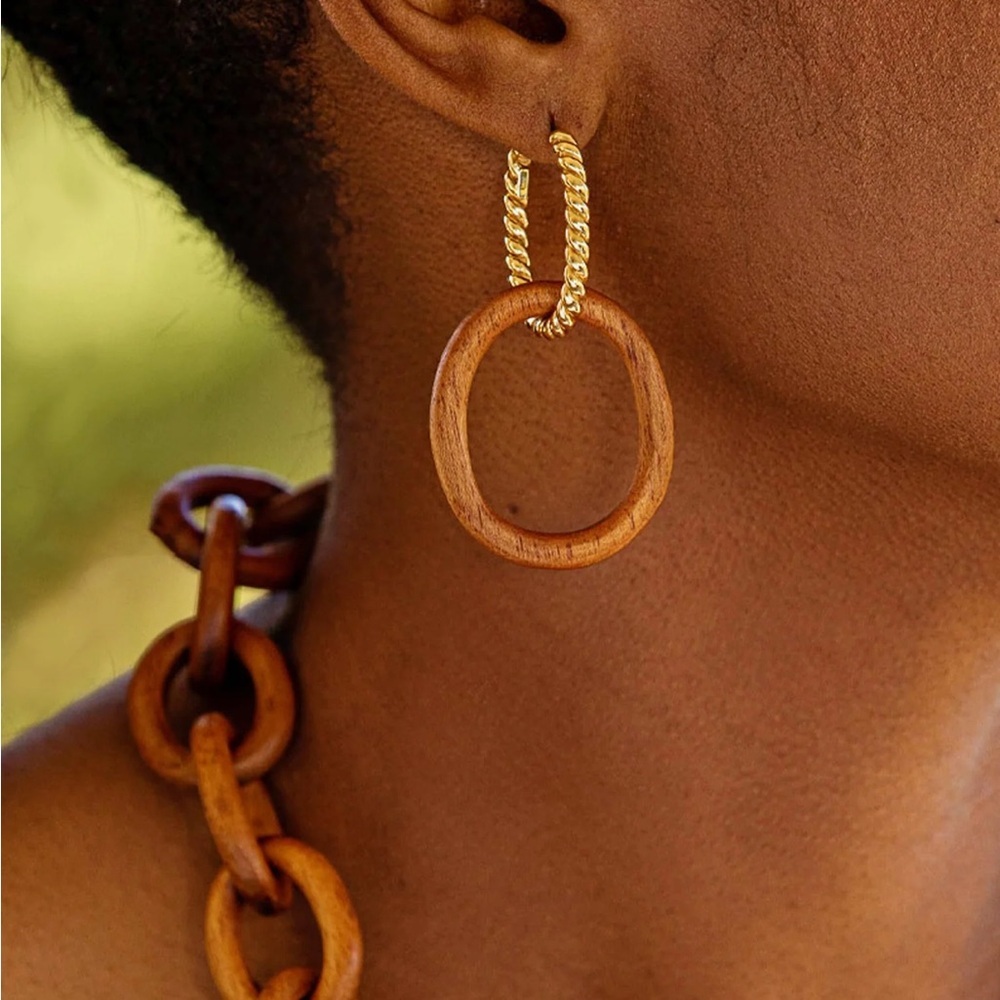 CAPUCINE DE WULF

Earth Goddess Link Earrings